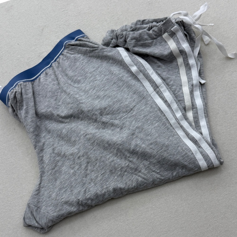 Lane Bryant Cacique Sleep Gray Lounge Pants Women's 18/20 Joggers Drawstring NWT